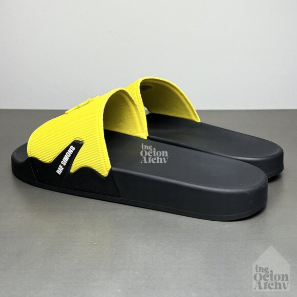 Size 45 EU/12 US Raf Simons Astra Slide \'Yellow Black\' HR810002S 0087 Brand New main image 7